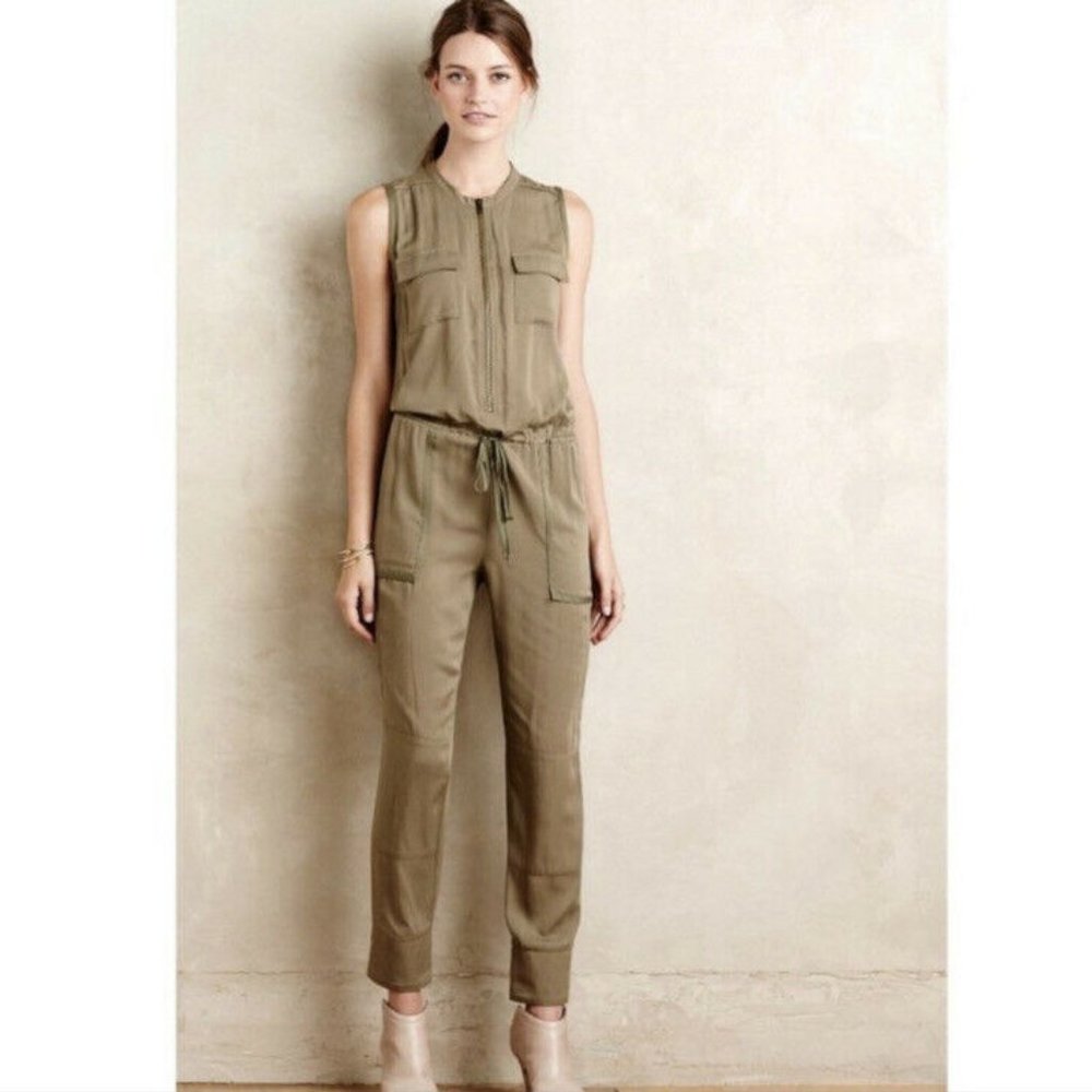 Olive Green Jumpsuit